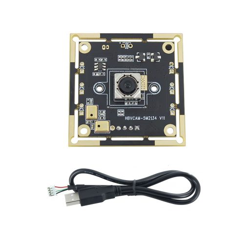 OV5693 5MP USB Camera Module Built-in Microphone for Raspberry Pi/Jetson Nano 5MP + 120° FOV + Autofocus