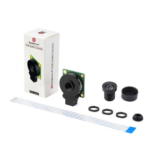 Raspberry Pi High Quality Camera + 2.7mm IR 1/2.8" 12MP Camera LensRaspberry Pi High Quality Camera + 2.7mm IR 1/2.8" 12MP Camera Lens