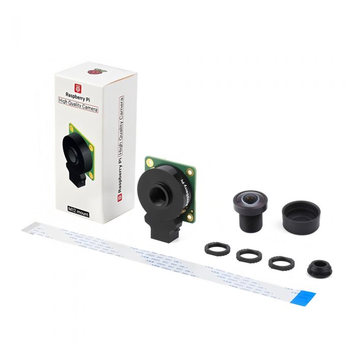 Raspberry Pi High Quality Camera + 2.72mm IR 1/2.5" 14MP Camera Lens