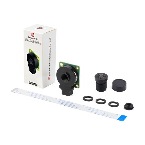 Raspberry Pi High Quality Camera + 3.56mm IR 1/2.5" 16MP Camera Lens