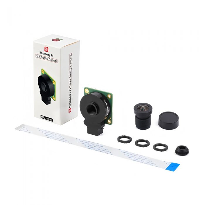 Raspberry Pi High Quality Camera + 3.56mm IR 1/2.5" 16MP Camera Lens