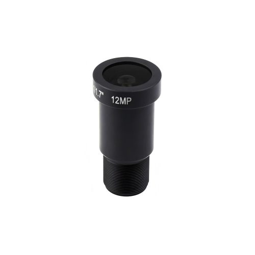 8mm IR 1/1.8" 12MP Camera Lens 69.5° FOV with M12 Connector