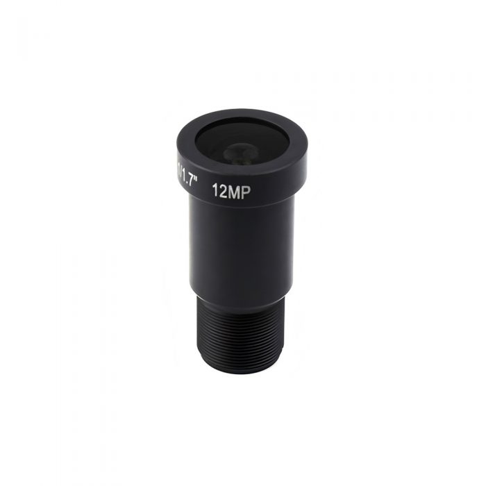 8mm IR 1/1.8" 12MP Camera Lens 69.5° FOV with M12 Connector