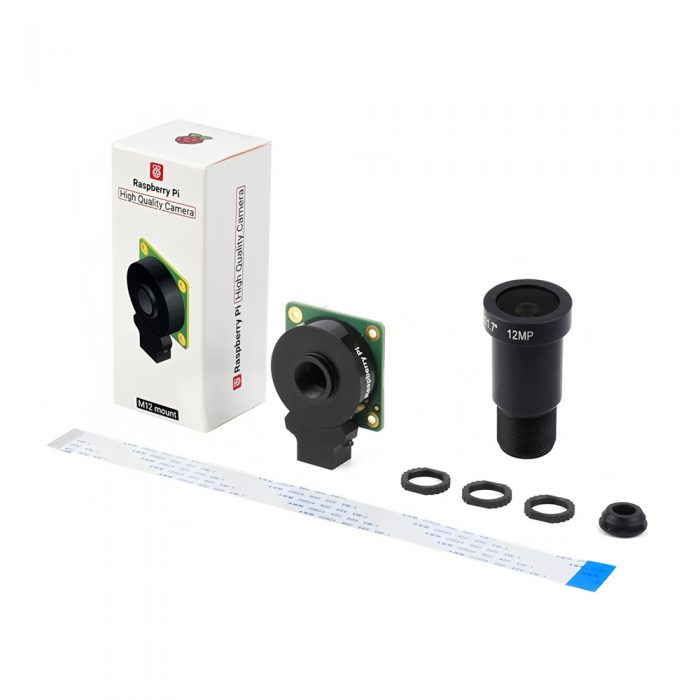 Raspberry Pi High Quality Camera + 8mm IR 1/1.8" 12MP Camera Lens