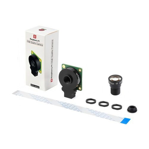 Raspberry Pi High Quality Camera + 25mm IR 1/1.7" 5MP Camera Lens