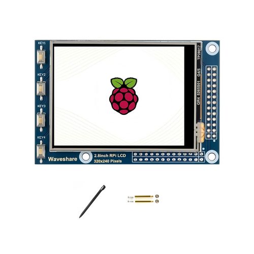 2.8inch RPi LCD (A) Waveshare 2.8 inch LCD Resistive Touch Screen 320x240 for Raspberry Pi