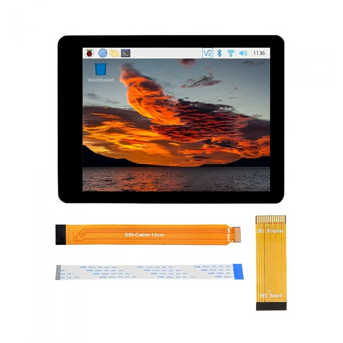 2.8inch DSI LCD Waveshare 2.8 inch LCD Capacitive Touch Screen 480x640 for Raspberry Pi