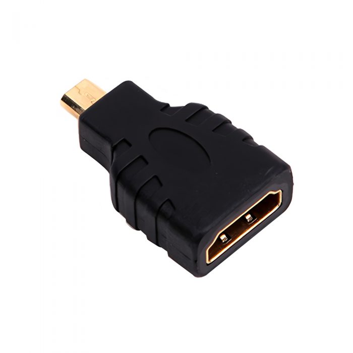 Micro HDMI Male to HDMI Female Adapter for Raspberry Pi 4B/5