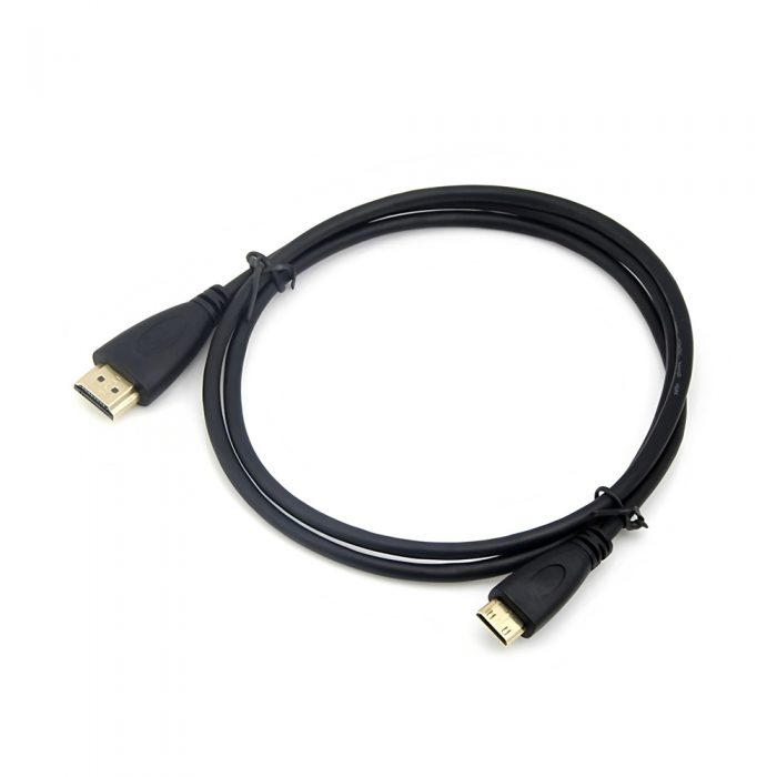 1M/1.5M Mini HDMI Male to HDMI Male Cable for Raspberry Pi Zero