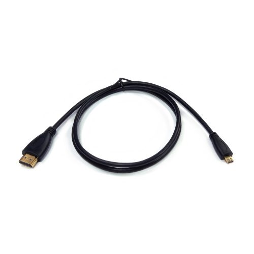 1M/1.5M/2M Micro HDMI Male to HDMI Male Cable for Raspberry Pi 4B/5