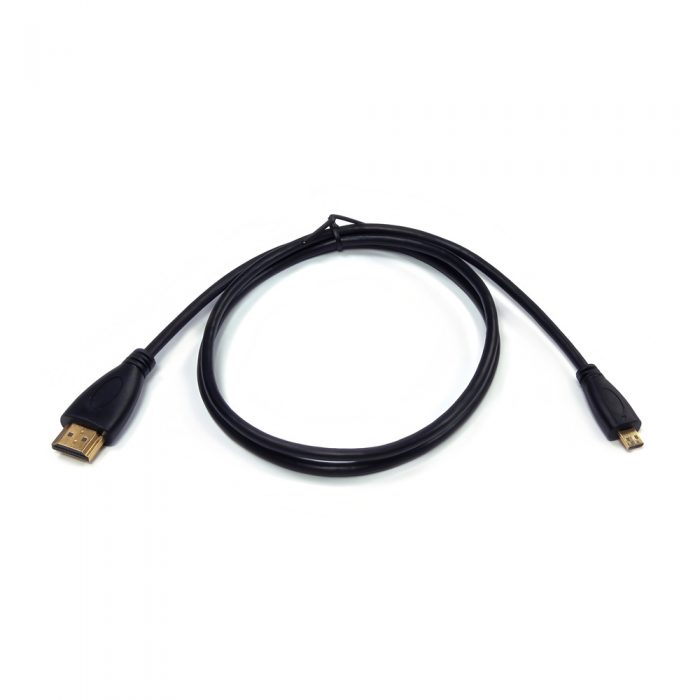 1M/1.5M/2M Micro HDMI Male to HDMI Male Cable for Raspberry Pi 4B/5