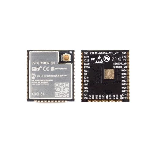 ESP32-WROOM-32U 4MB/8MB/16MB Flash WiFi+Bluetooth Module