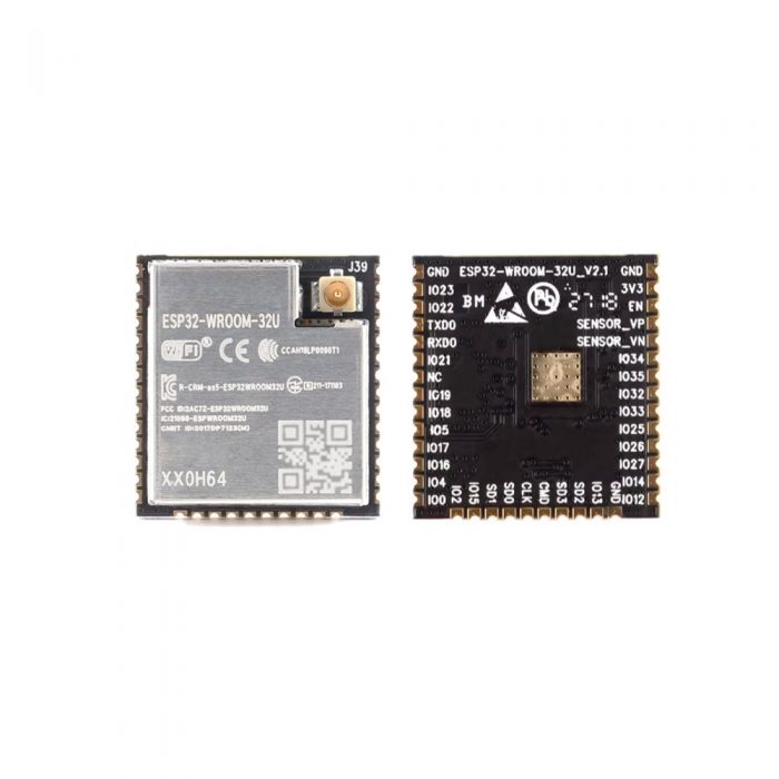 ESP32-WROOM-32U 4MB/8MB/16MB Flash WiFi+Bluetooth Module