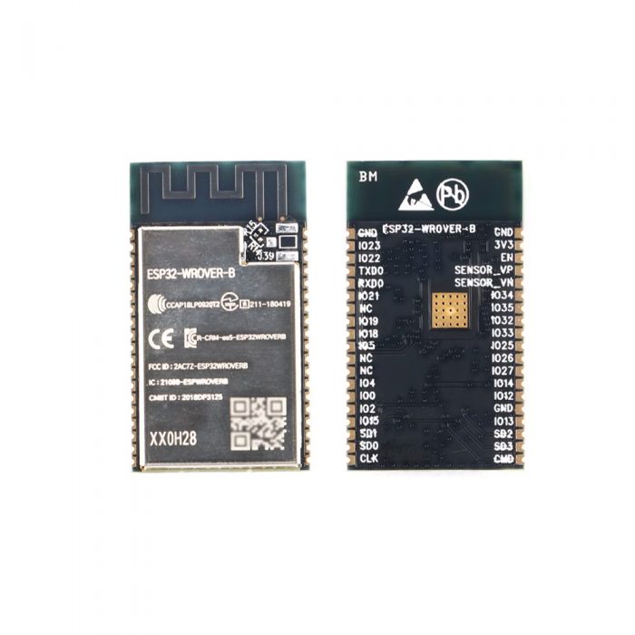 ESP32-WROVER-B 4MB/8MB/16MB Flash WiFi+Bluetooth Module
