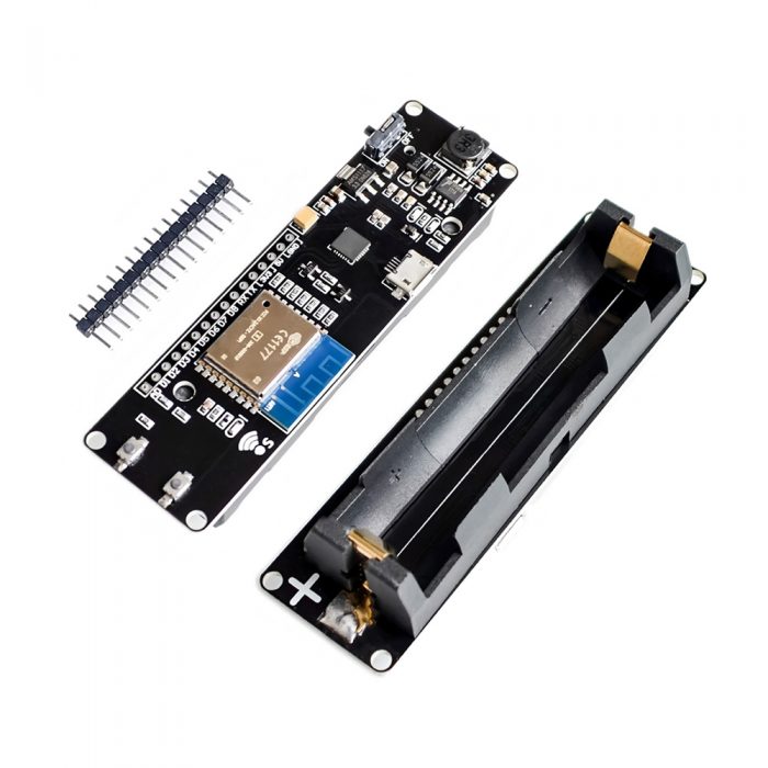 WeMos D1 ESP-Wroom-02 ESP8266 Nodemcu WiFi Development Board with 18650 Battery Holder