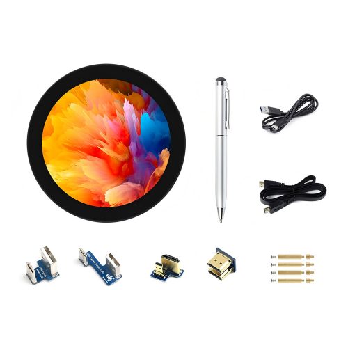 4inch 720x720 LCD Waveshare 4 inch LCD Capacitive Touch Screen 720×720 for Raspberry Pi/Jetson/PC