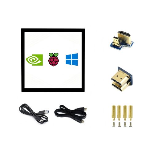 4inch HDMI LCD (C) Waveshare 4 inch LCD Capacitive Touch Screen 720×720 for Raspberry Pi/Jetson Nano/PC