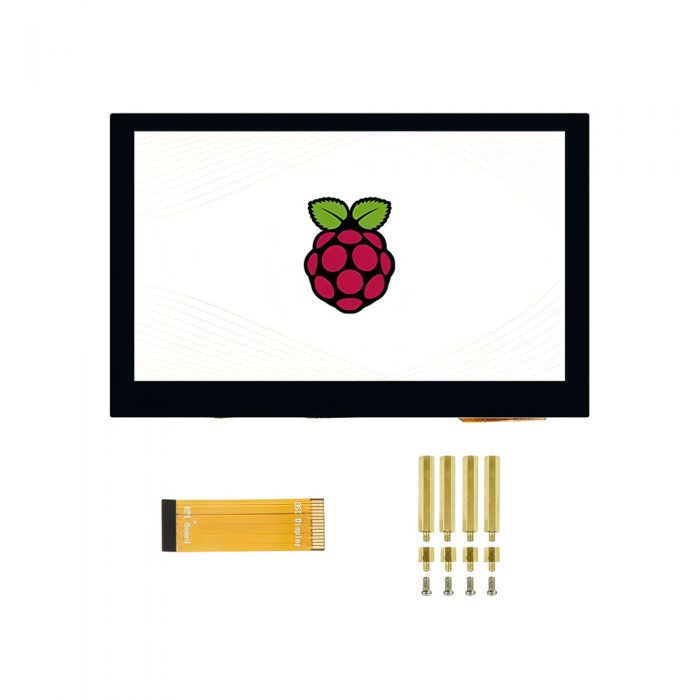 4.3inch DSI LCD Waveshare 4.3 inch IPS LCD Capacitive Touch Screen 800×480 for Raspberry Pi/VisionFive2/Tinker Board 2/Core3566 Series