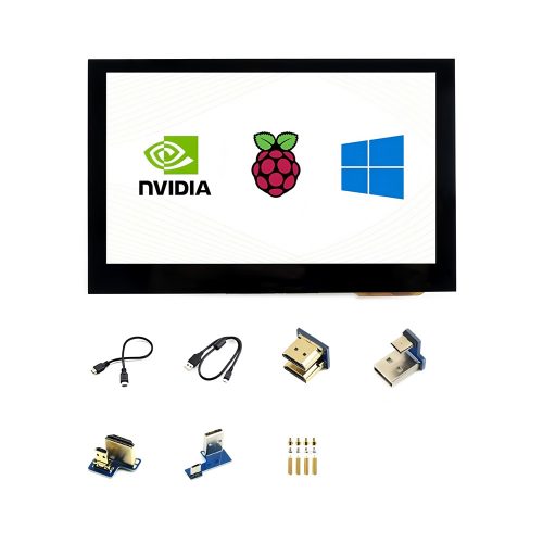 4.3inch HDMI LCD (B) Waveshare 4.3 inch IPS LCD Capacitive Touch Screen 800×480 for Raspberry Pi/Jetson Nano/PC/Gaming Devices