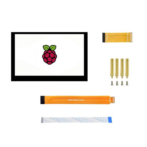 5inch DSI LCD Waveshare 5 inch TFT LCD Capacitive Touch Screen 800×480 for Raspberry Pi/VisionFive2/Tinker Board 2/Core3566 Series
