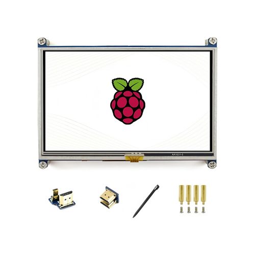 5inch HDMI LCD Waveshare 5 inch TFT LCD Resistive Touch Screen 800×480 for Raspberry Pi