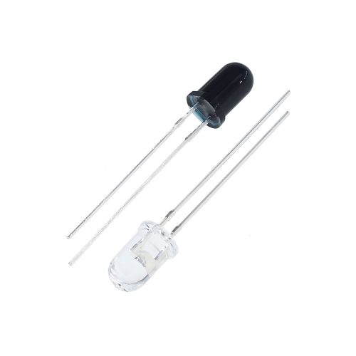 5mm 940nm IR/Infrared Emitter & Receiver Set