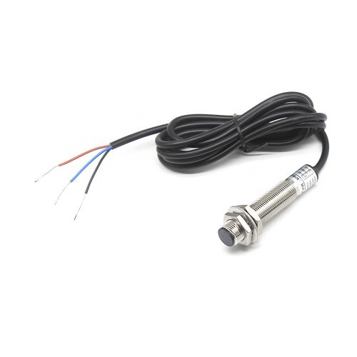 E3F1-DS5C4 Diffuse-reflective Photoelectric Proximity Sensor, DC6-36V, 5CM Detection Range, NPN-NO, M12, 1.2M Lead Cable