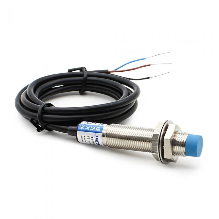 LJ12A3-4-Z/BX Inductive Proximity Sensor, DC6-36V, 4MM Detection Range, NPN-NO, M12, 1.2M Lead Cable