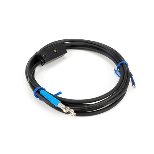 LTD-0330NO Laser Diffuse-reflective Photoelectric Proximity Sensor, DC10-30V, 5-30CM Detection Range, NPN-NO, M3, 2M Lead Cable，650nm Red Light