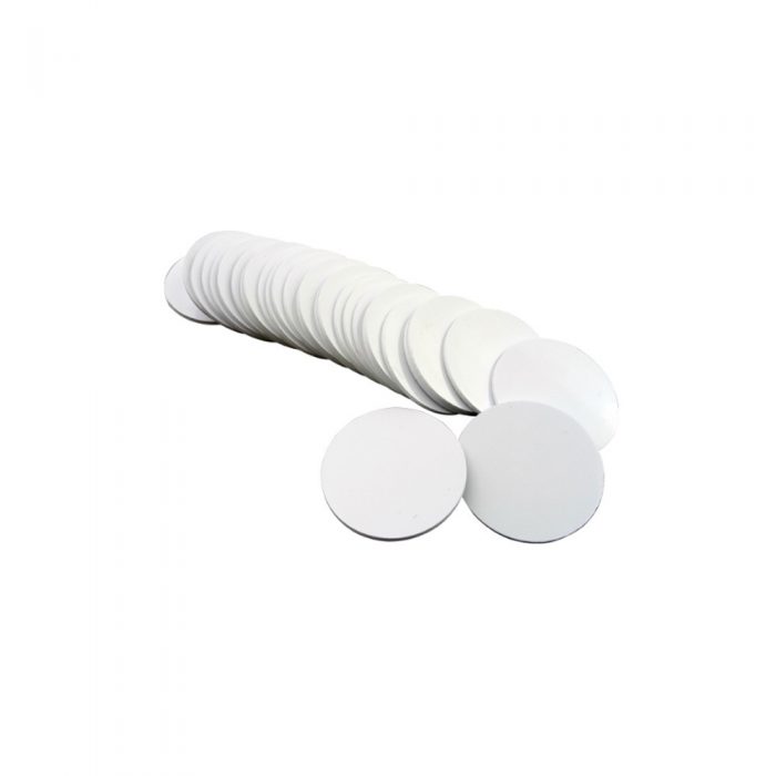 White NTAG215 13.56Mhz 25mm NFC Tag with with 504 Bytes User Memory