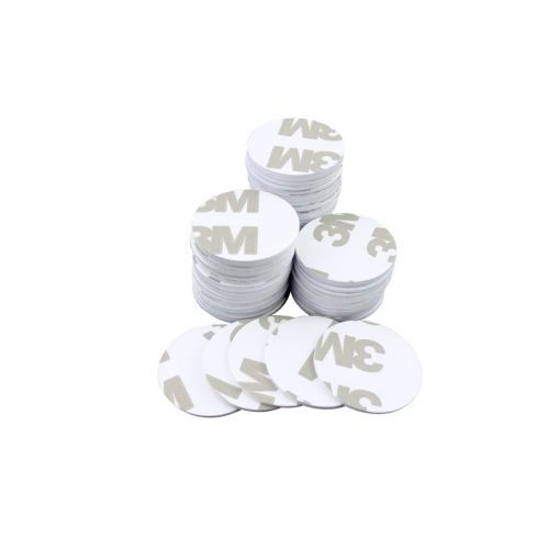 White NTAG215 13.56Mhz 36mm NFC Tag with with 504 Bytes User Memory