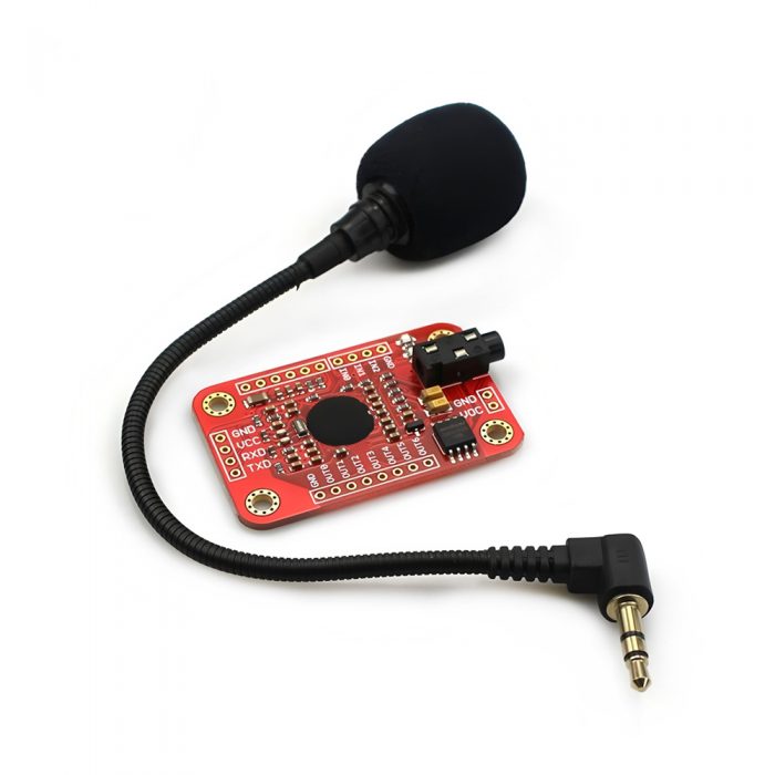 Voice Recognition Module V3 with Black Microphone