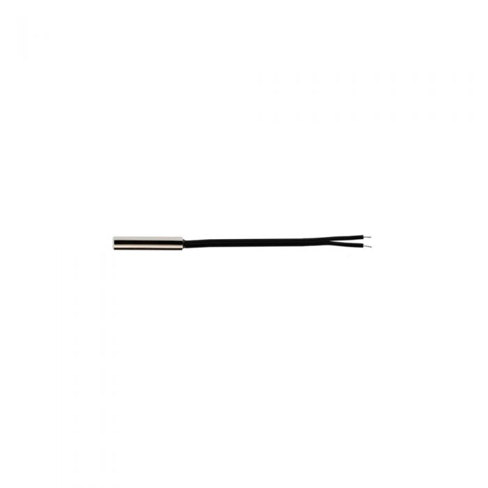 NTC 10K 1% 3950 NTC Temperature Probe, －40°C~+125°C, 5mm*25mm Cylindrical Metal Housing, 0.5M/1M/2M Lead Cable
