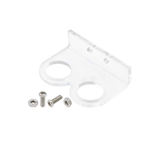 Transparent Acrylic Mounting Bracket for HC-SR04 Ultrasonic Module With Screws