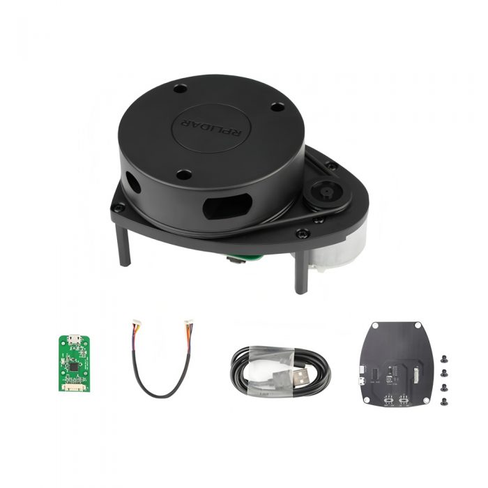 SLAMTEC RPLIDAR A1 Upgrade Version 360 Degree Laser Range Scanner 5.5Hz/10Hz Adjustable-12m(Radius Range) For Indoor