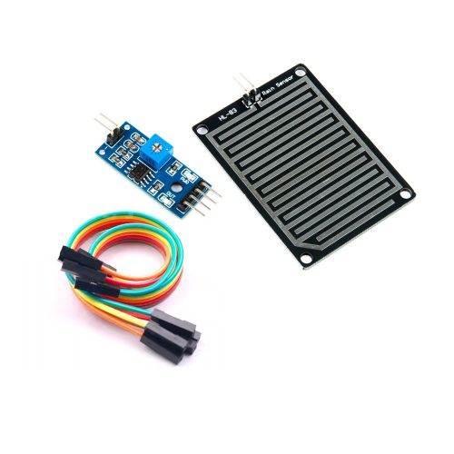 3.3V-5V Raindrop Sensor, Double-Sided PCB