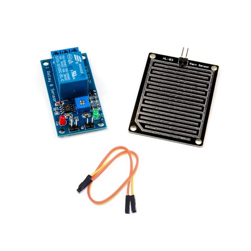 12V Relay Module with Raindrop Sensor