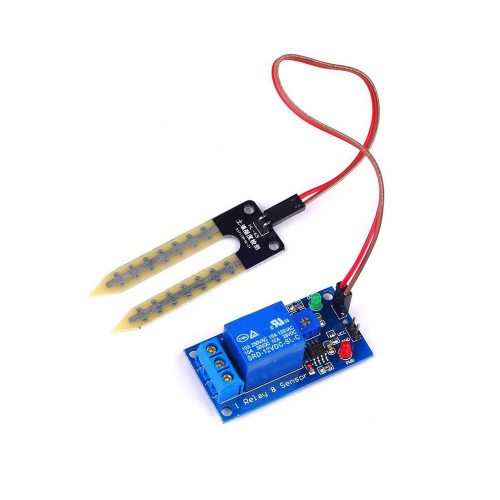 5V Soil Moisture Sensor Module + Relay Kit for Automatic Watering