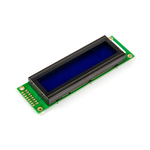 LCD2002A 5V LCD 20x2 Character Display Module, AIP31066L, White on Blue Background