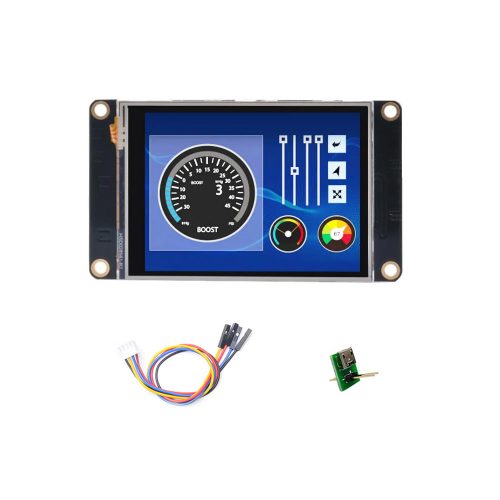 NX3224K028 – Nextion 2.8″ Enhanced Series HMI Touch Display, 320*240, Resistive Touch, 48MHz MCU, 16MB Flash