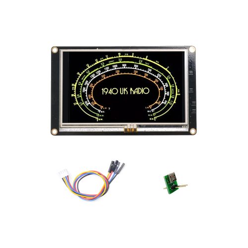 NX4827K043 – Nextion 4.3" Enhanced Series HMI Touch Display, 480*272, Resistive Touch, 108MHz MCU, 32MB Flash