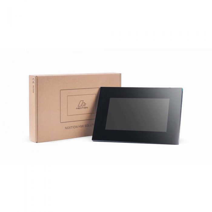 NX8048P070-011C-Y – Nextion 7" Intelligent Series HMI Touch Display with Enclosure, 800*480, Capacitive Touch, 200MHz MCU, 128MB Flash