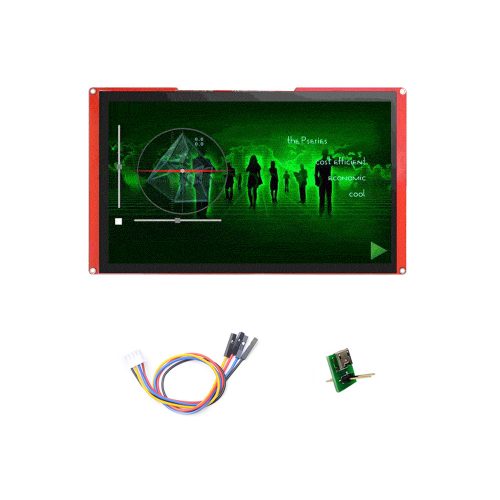 NX1060P101-011C-I – Nextion 10.1" Intelligent Series HMI Touch Display, 1024*600, Capacitive Touch, 200MHz MCU, 128MB Flash