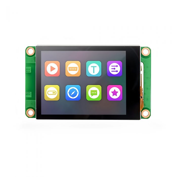 TJC3224T124_011C_A01 T1 Series 2.4" HMI Touch Display, 320*240, Capacitive Touch, 64MHz MCU, 4MB Flash