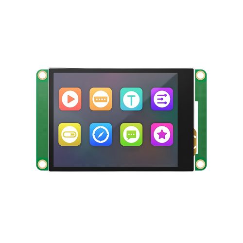 TJC3224T132_011C T1 Series 3.2" HMI Touch Display, 320*240, Capacitive Touch, 64MHz MCU, 4MB Flash