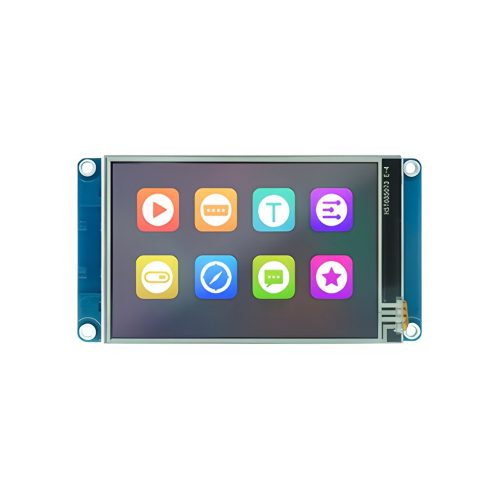 TJC4832T135_011R T1 Series 3.5" HMI Touch Display, 480*320, Resistive Touch, 64MHz MCU, 8MB Flash
