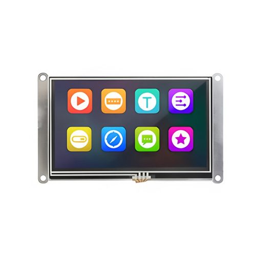 TJC4827T143_011R T1 Series 4.3" HMI Touch Display, 480*272, Resistive Touch, 64MHz MCU, 8MB Flash