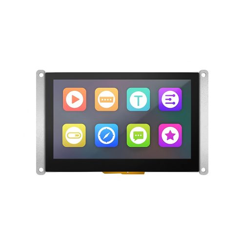 TJC4827T143_011C T1 Series 4.3" HMI Touch Display, 480*272, Capacitive Touch, 64MHz MCU, 8MB Flash