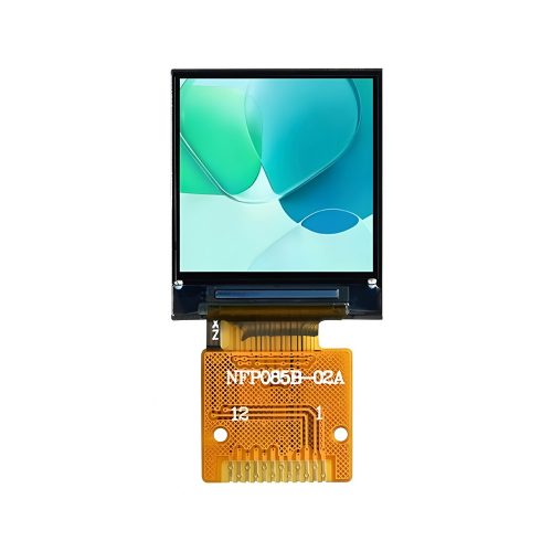 0.85" TFT LCD Display, 128*128, GC9107, 4-SPI Interface, Short Tail