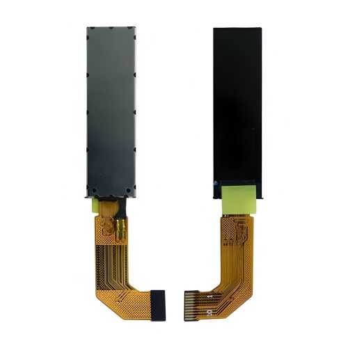 0.99" TFT LCD Display Module, 40*160, GC9D01, 4-SPI Interface, Plug-in Curved 10Pin